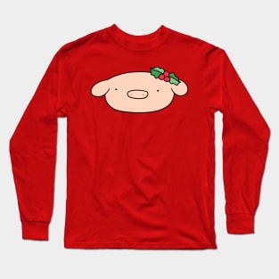 Holly Pig Face Long Sleeve T-Shirt